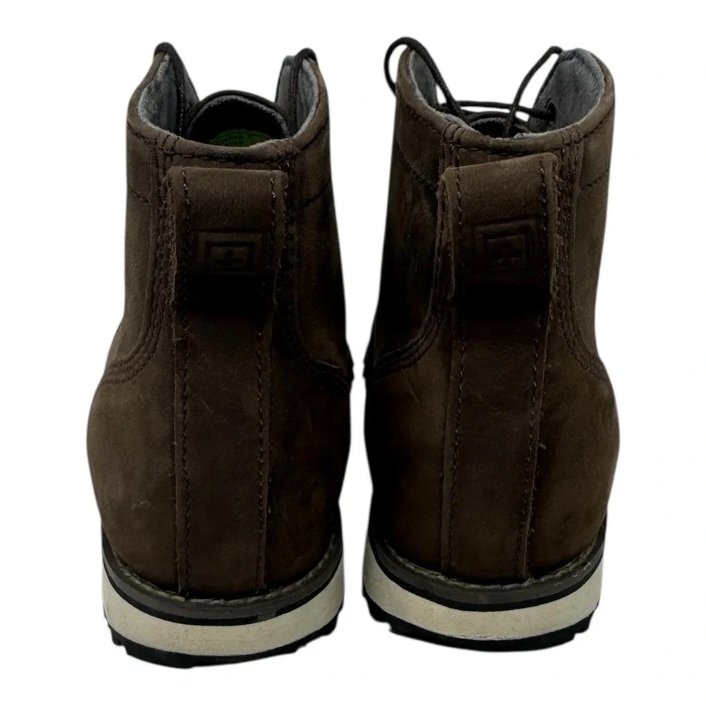 5.11 🤑Tactical Mission Ready 🔥Chukka Boots Mens‎ 8 Brown Leather Vibram Sole